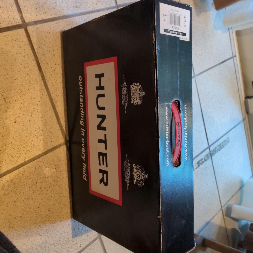 HUNTER ブラウン 長靴 UK 5