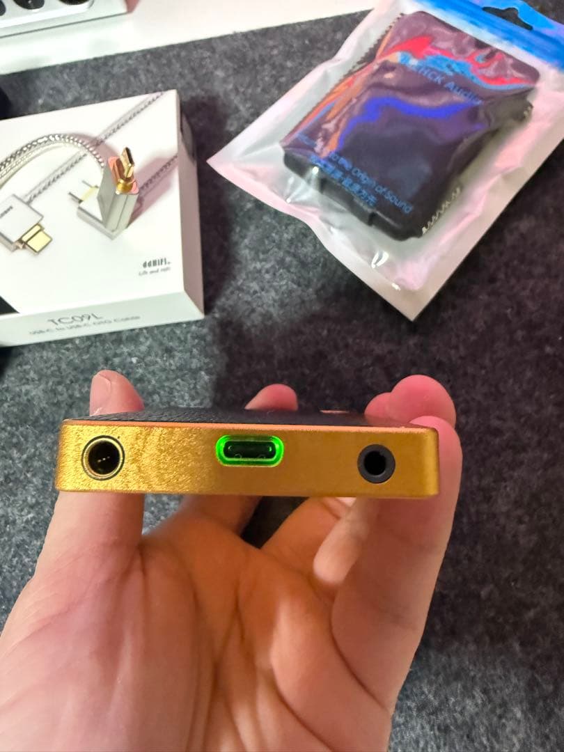 NIPO A100 ブラック ddhifi TC09L ケース付き