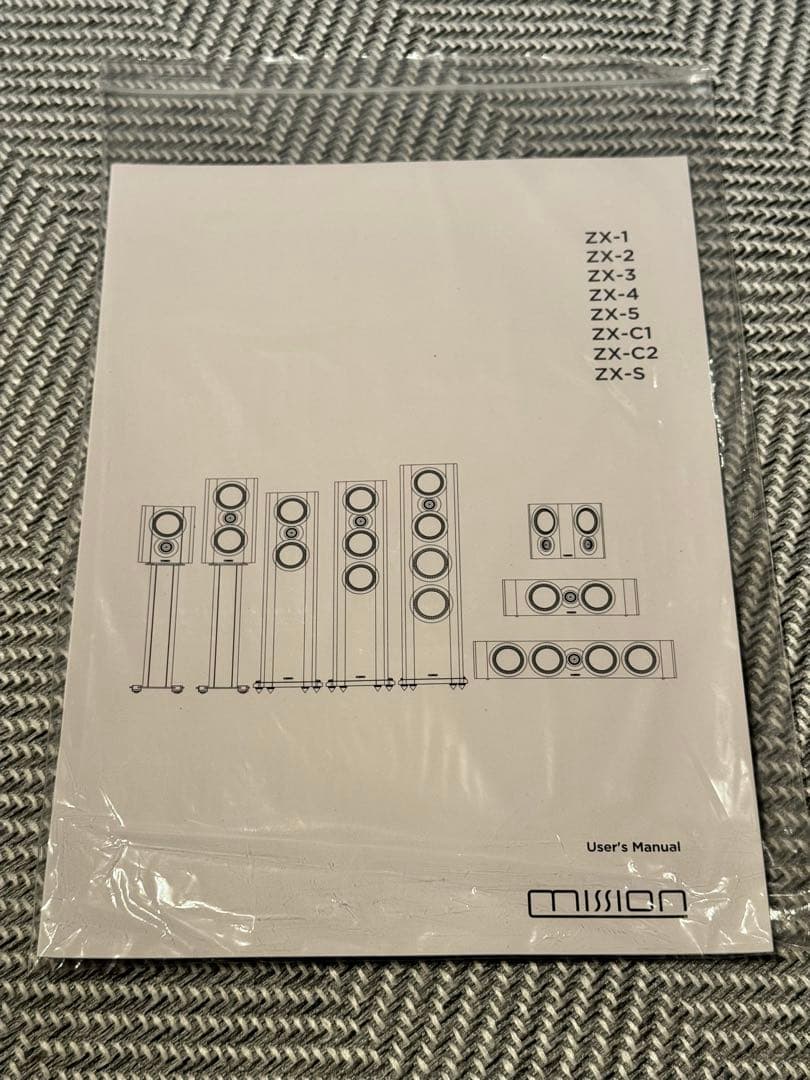 Mission ZX-1 スピーカーペア￼￼ ホワイト