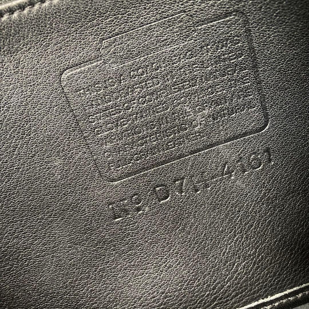 極美品 vintage coach old soho shoulder 黒