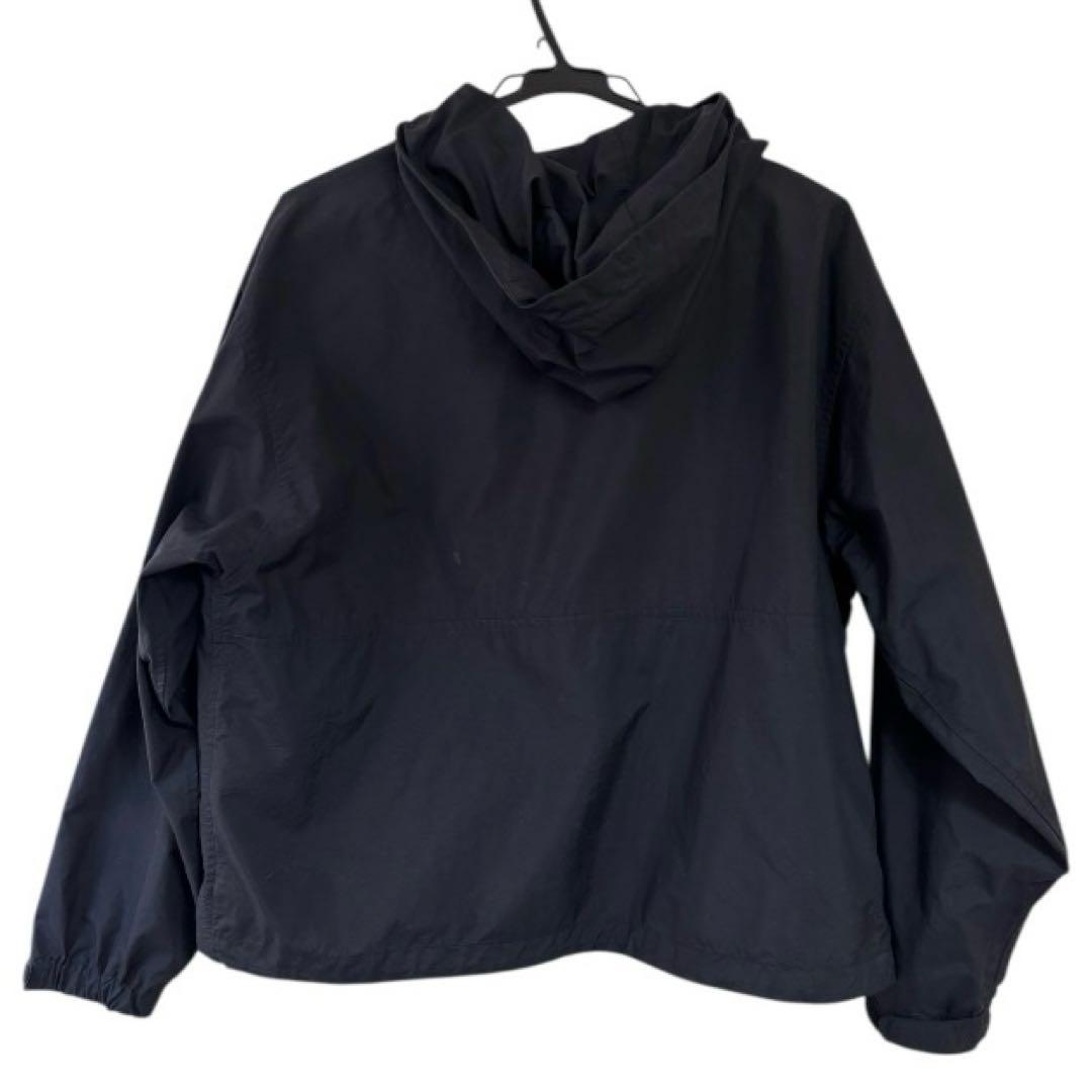 DANTON フーデットショートジャケット　ブラック　M