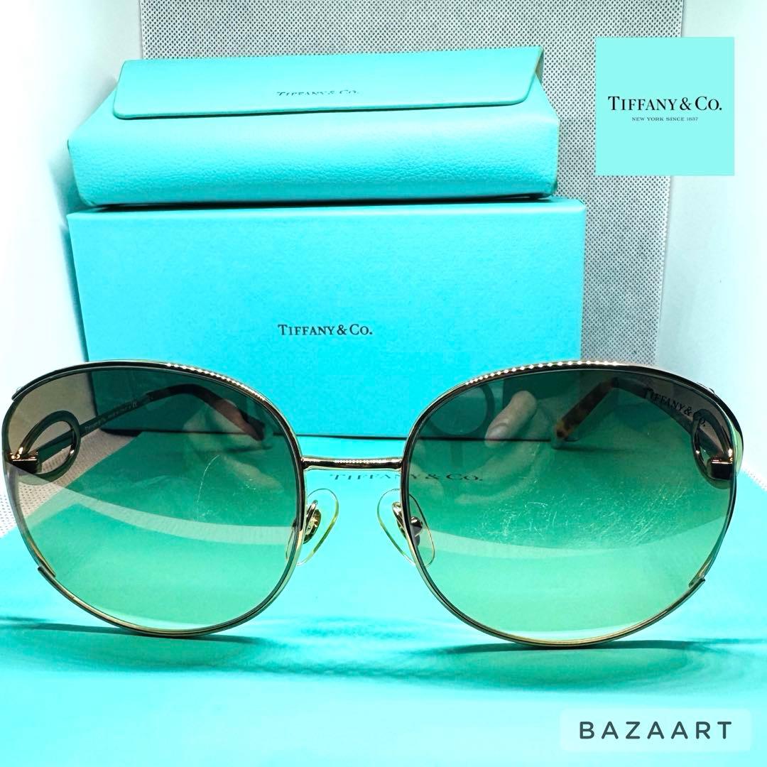 Tiffany & Co. ティファニーサングラス TF3065 ピンクゴールド
