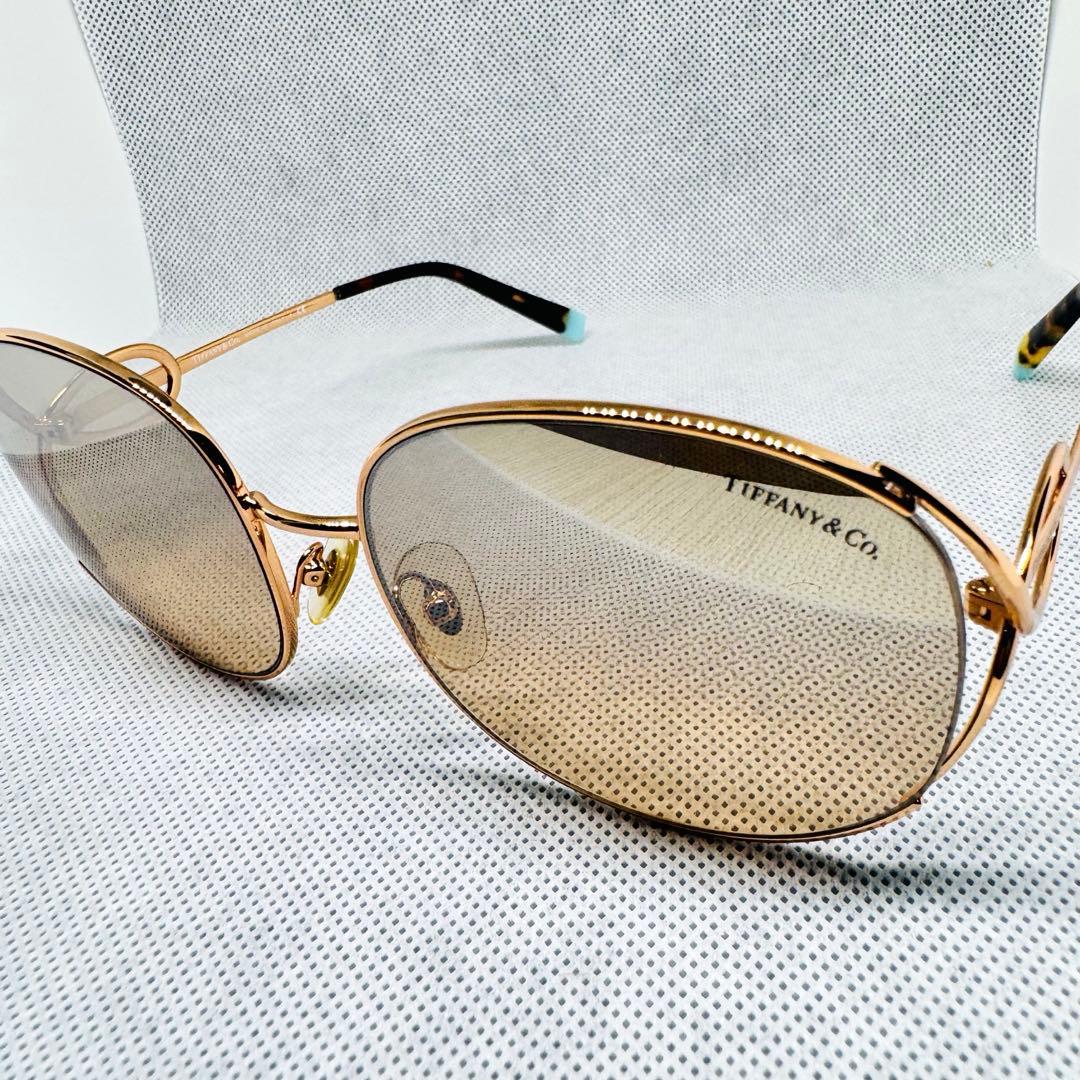 Tiffany & Co. ティファニーサングラス TF3065 ピンクゴールド