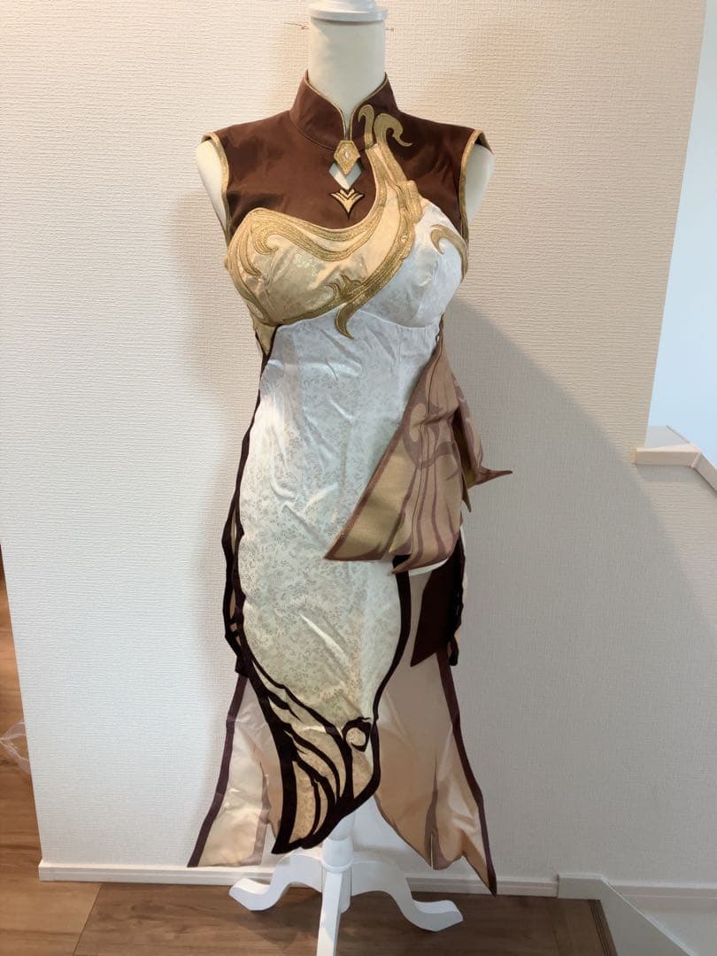 【値下げ】原神 凝光 コスプレ衣装 三分妄想 Mサイズ ウィッグ付き