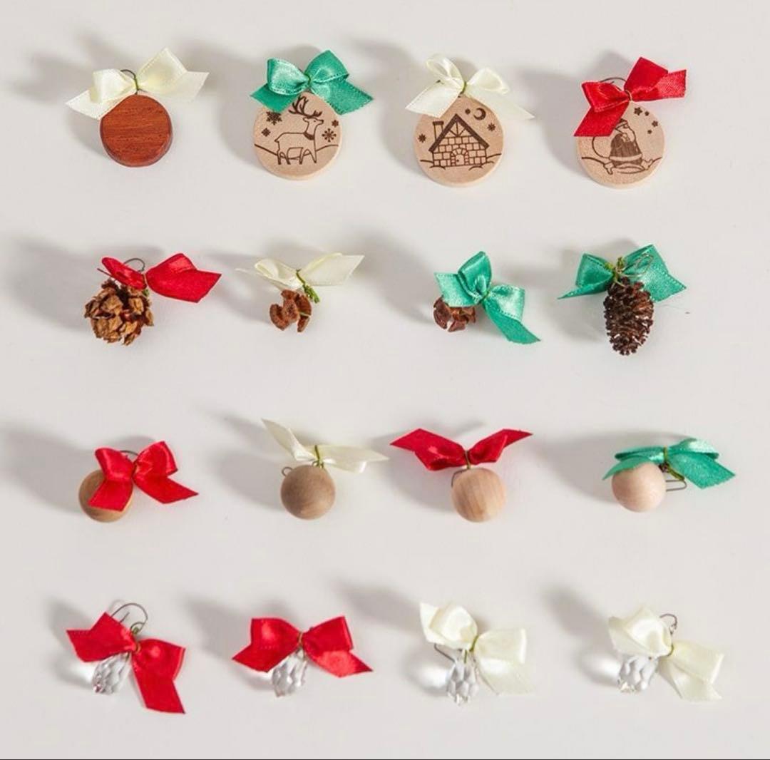 オークビレッジ　木製クリスマスオルゴールツリー