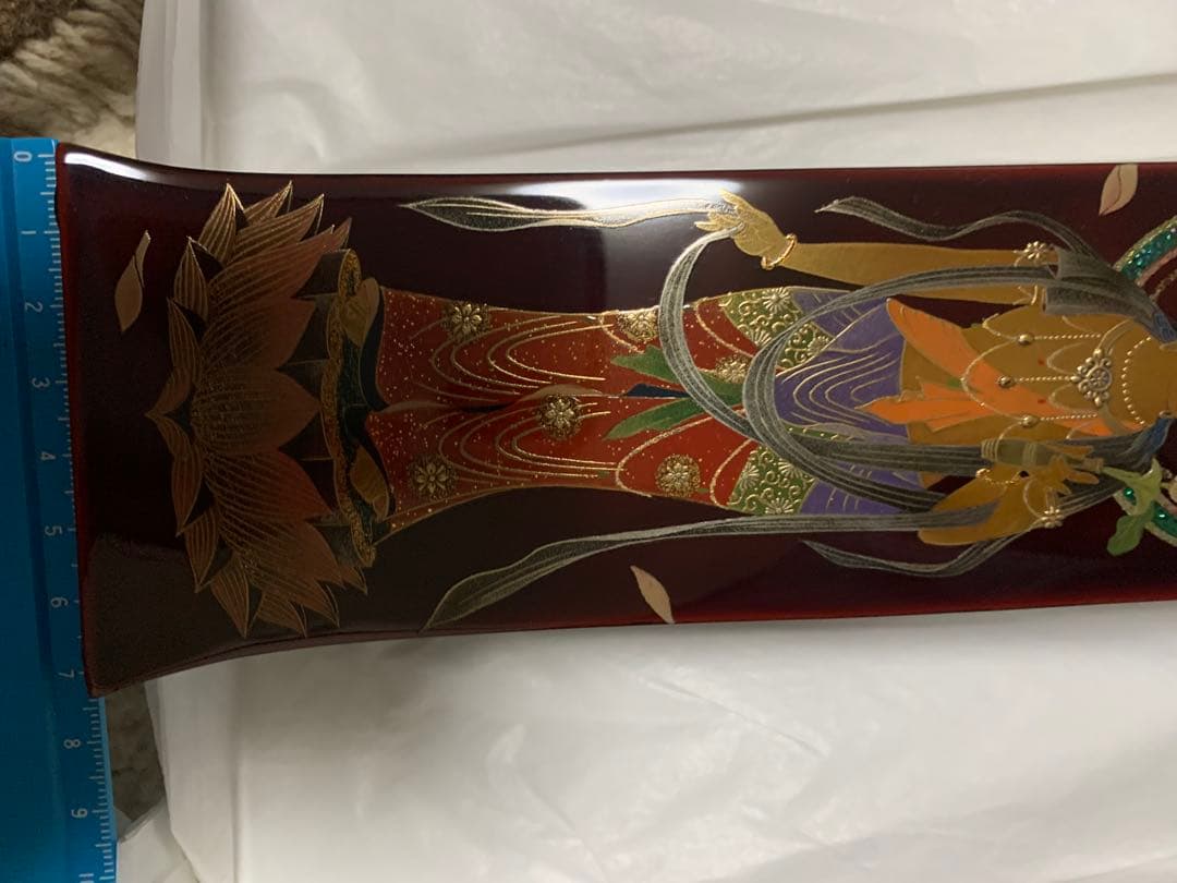 輪島塗蒔絵師花器