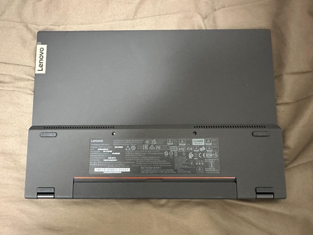 Lenovo ThinkVision M14t Gen2 (タッチ液晶モデル)