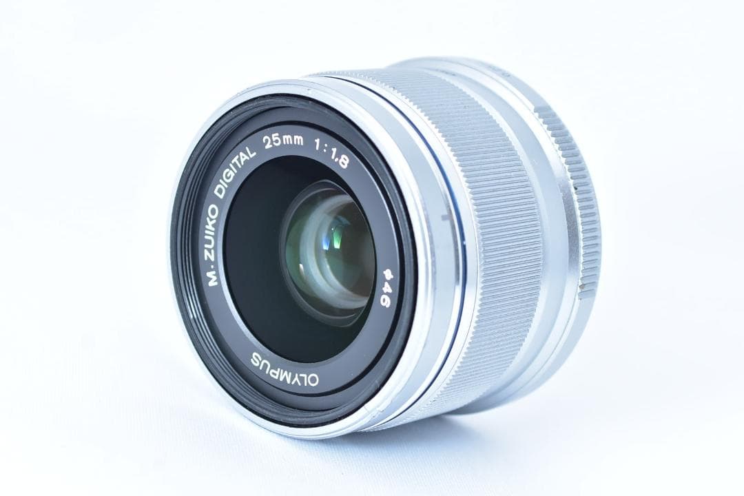 OLYMPUS オリンパス M.ZUIKO 25mm F1.8 シルバー 単焦点