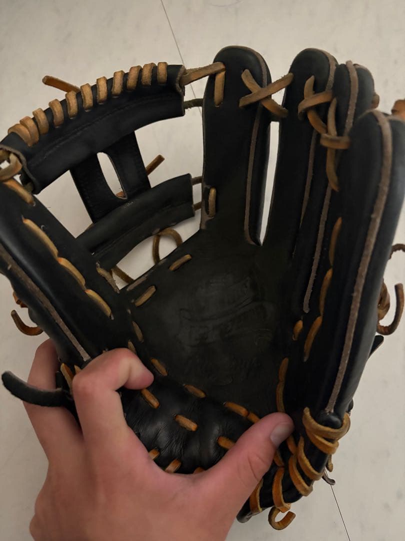 Rawlings 硬式野球用グローブ 黒　即決の料金は検討します。
