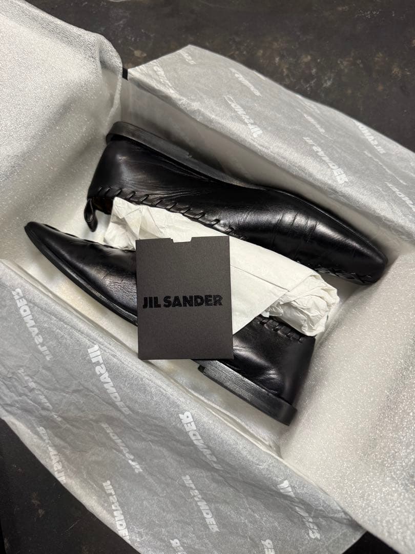 JIL SANDER ジルサンダー バレエ リングシューズ 35.5黒