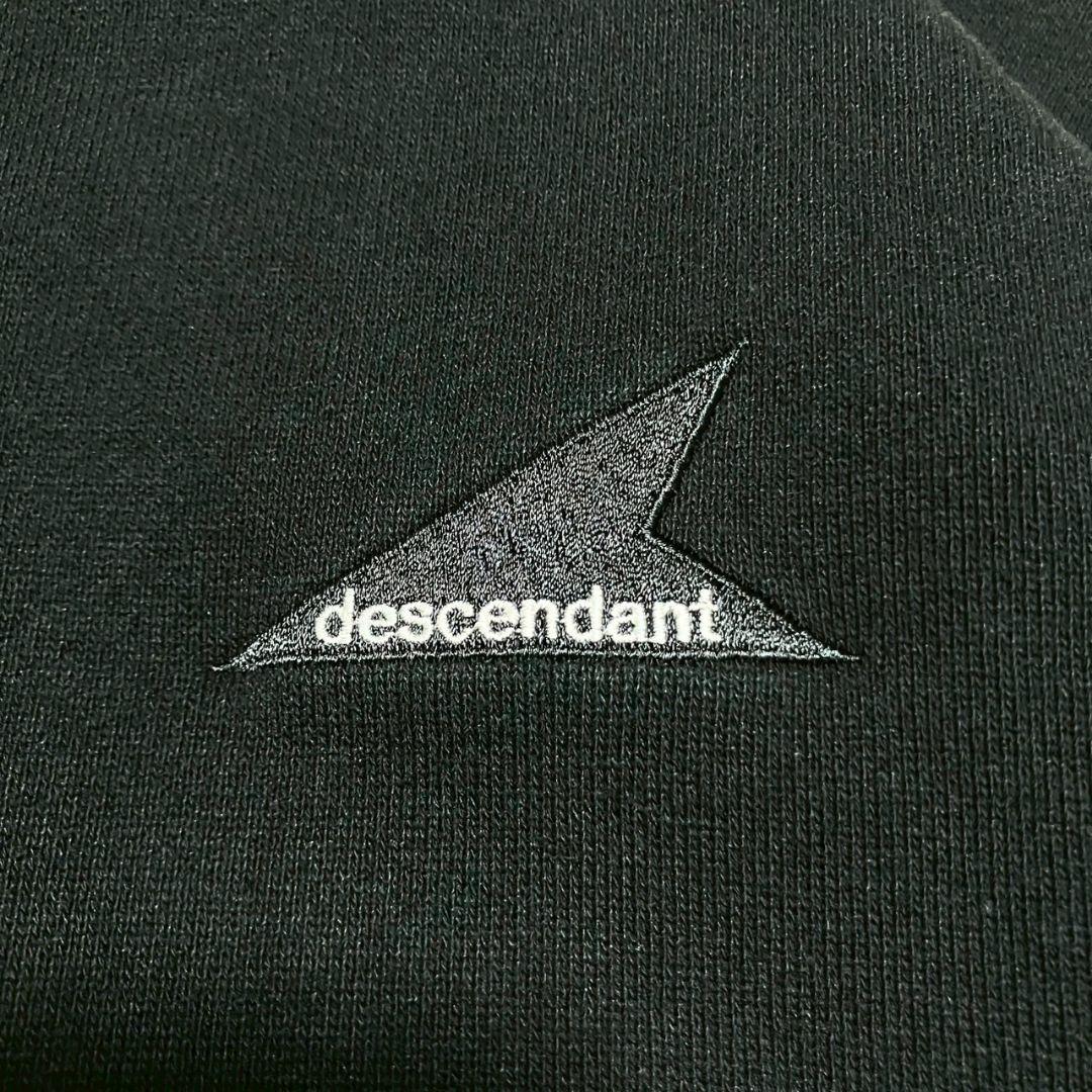 美品✨️DESCENDANT バック ロゴ刺繍 スウェット トレーナー 3