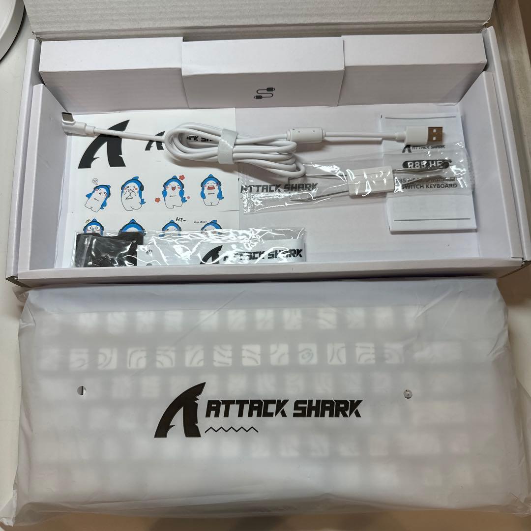 ATTACK SHARK R85HE ゲーミングキーボード