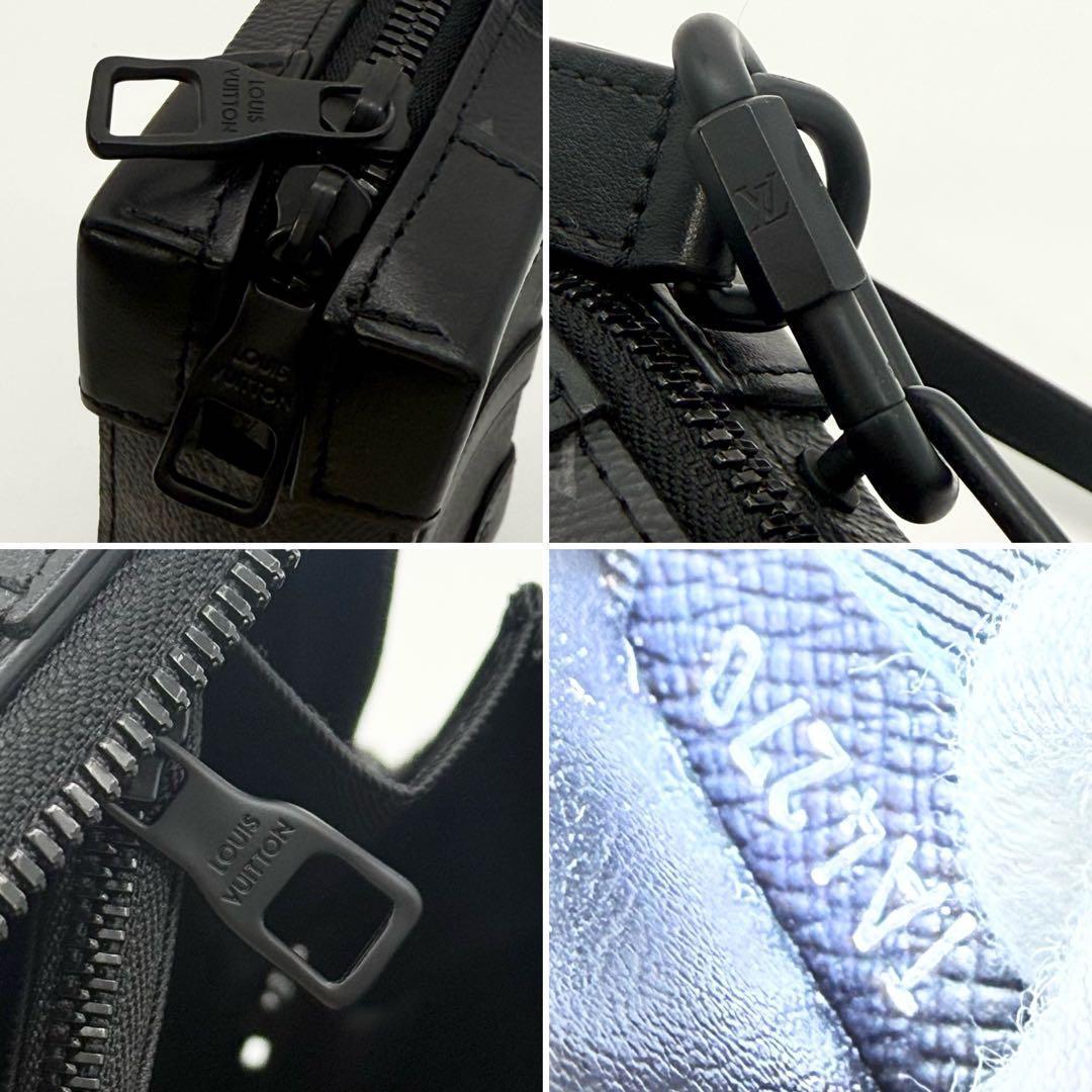 ✨極美品IC内蔵✨ルイヴィトン モノグラム エクリプス ソフトトランク バッグ黒