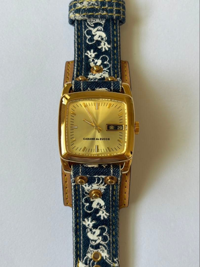 【希少】CABANEdeZUCCa×ミッキーマウス/腕時計 SEIKO