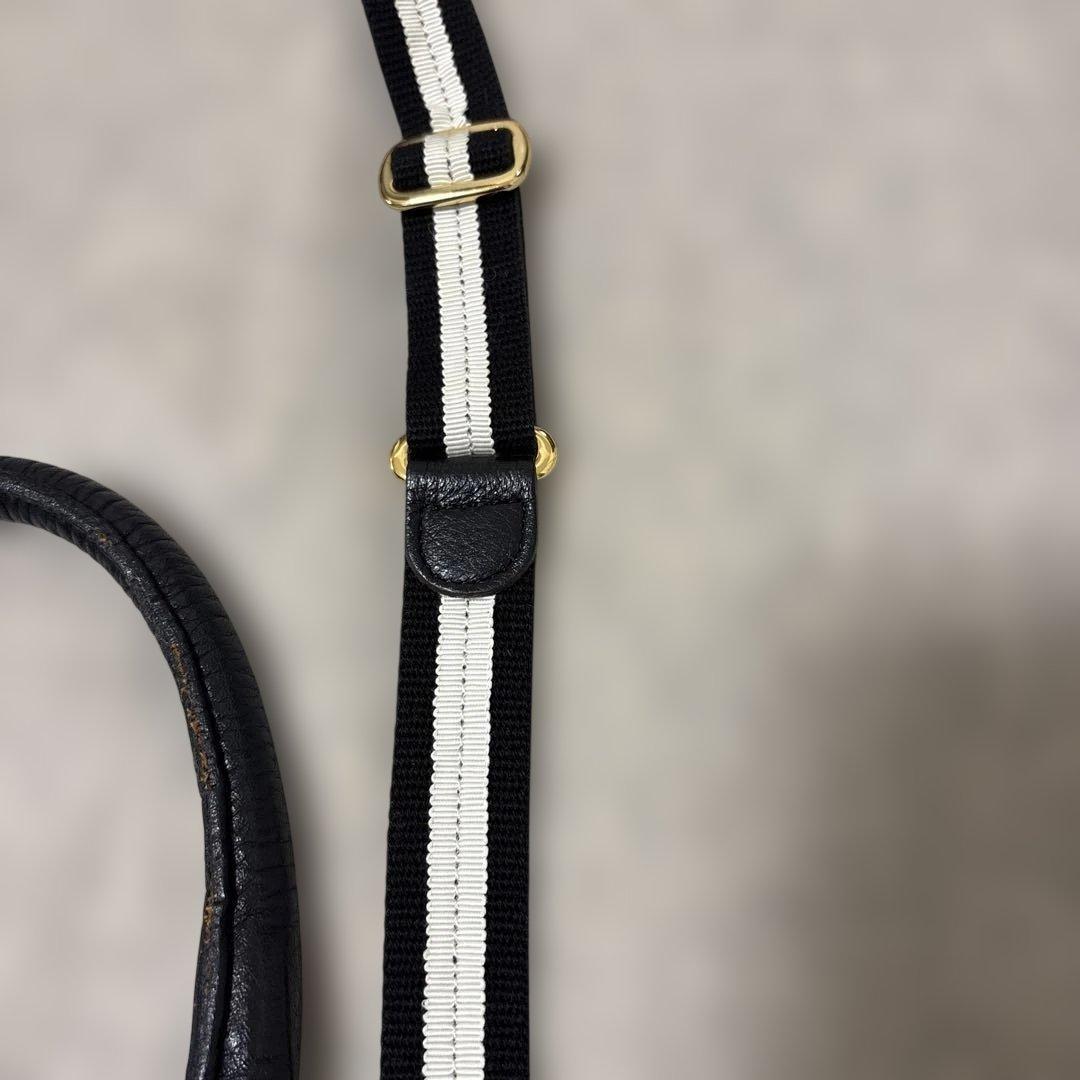 ATAO 黒 レザーハンドバッグ