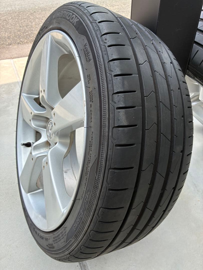 hn22s①RX-8 純正ホイール+タイヤ　２本セット