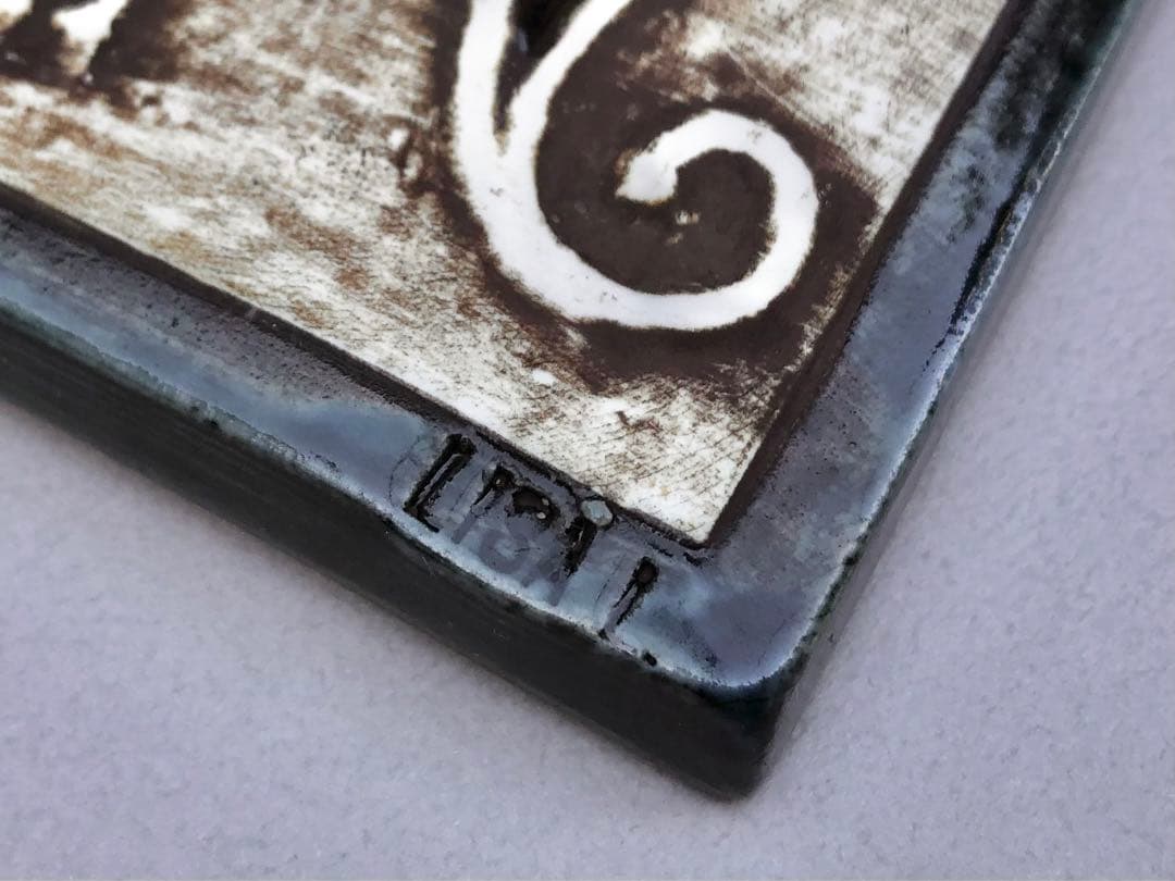 リサ・ラーソン（Lisa Larson）　陶板　象