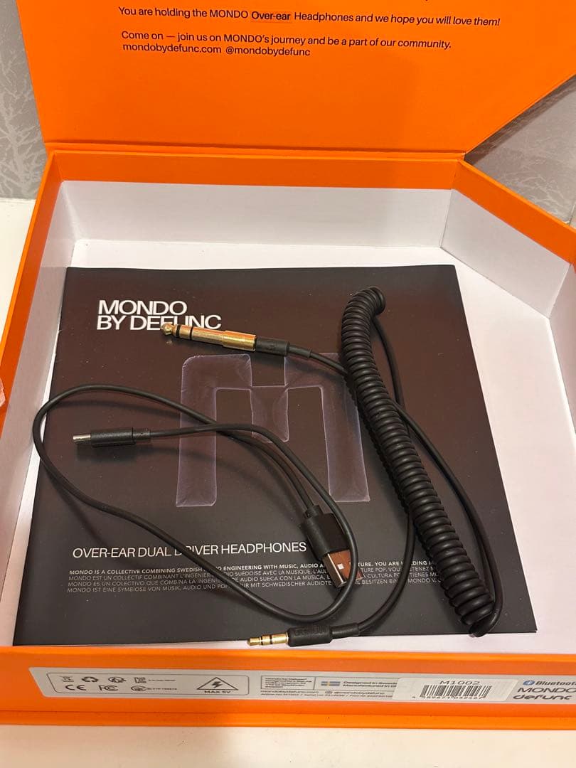 MONDO BY DEFUNC OVEREAR M1002 デファンクヘッドホン