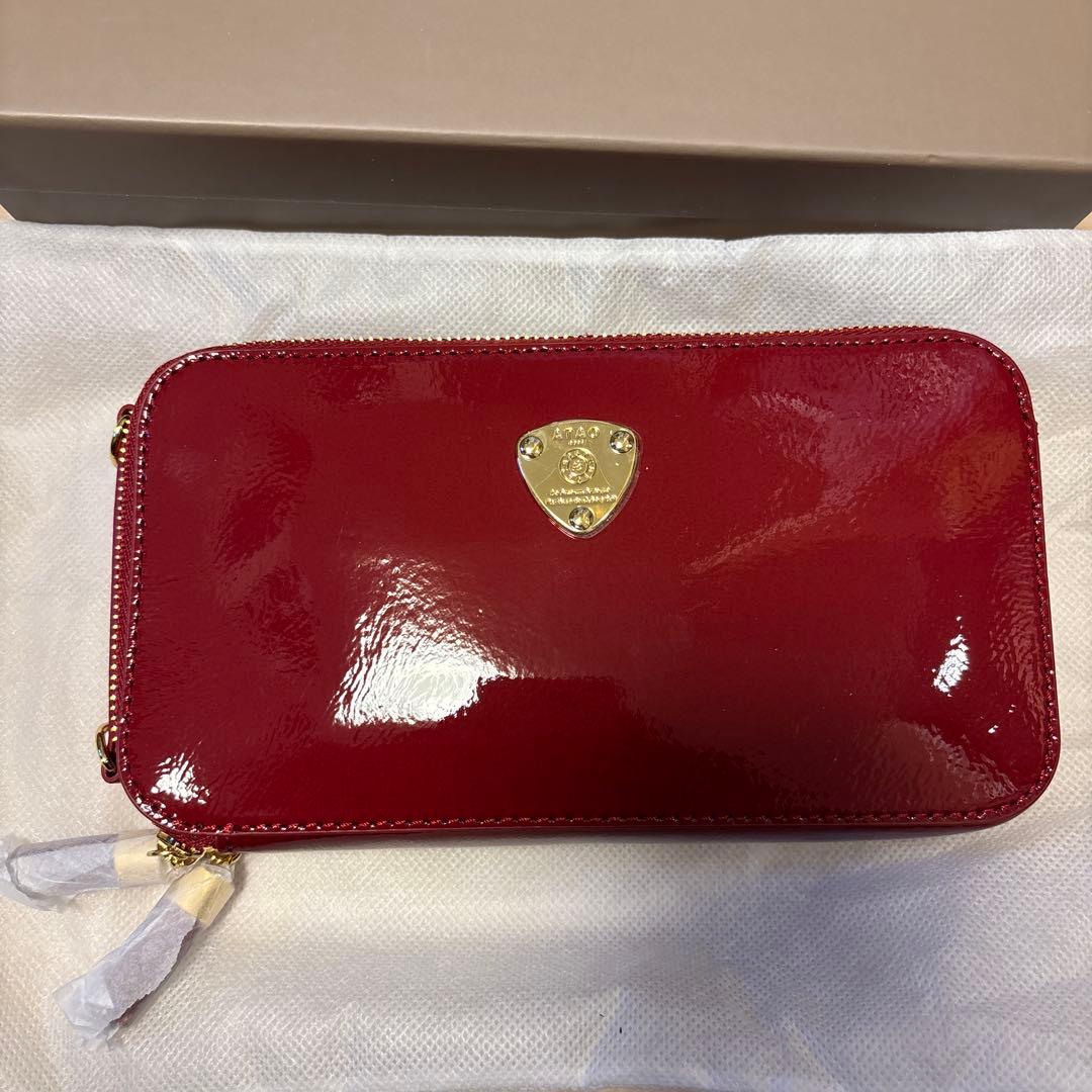 【新品未使用】ATAO アミュレット　ショルダーバッグ　ルビー　アタオ