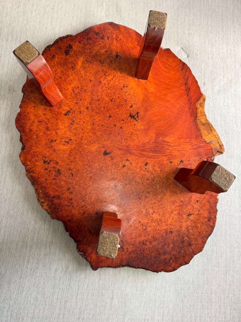 1枚板　花梨　希少　ローテーブル　年代物