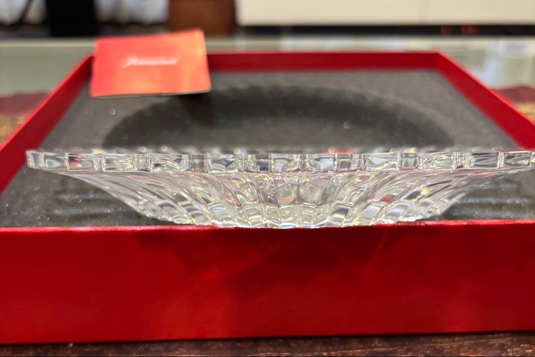 未使用 Baccarat バカラ ミルニュイ プレート 21cm 皿 食器　③