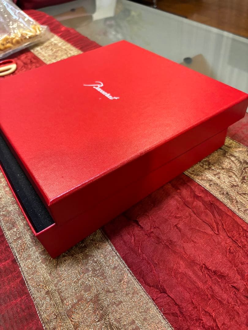 未使用 Baccarat バカラ ミルニュイ プレート 21cm 皿 食器　③