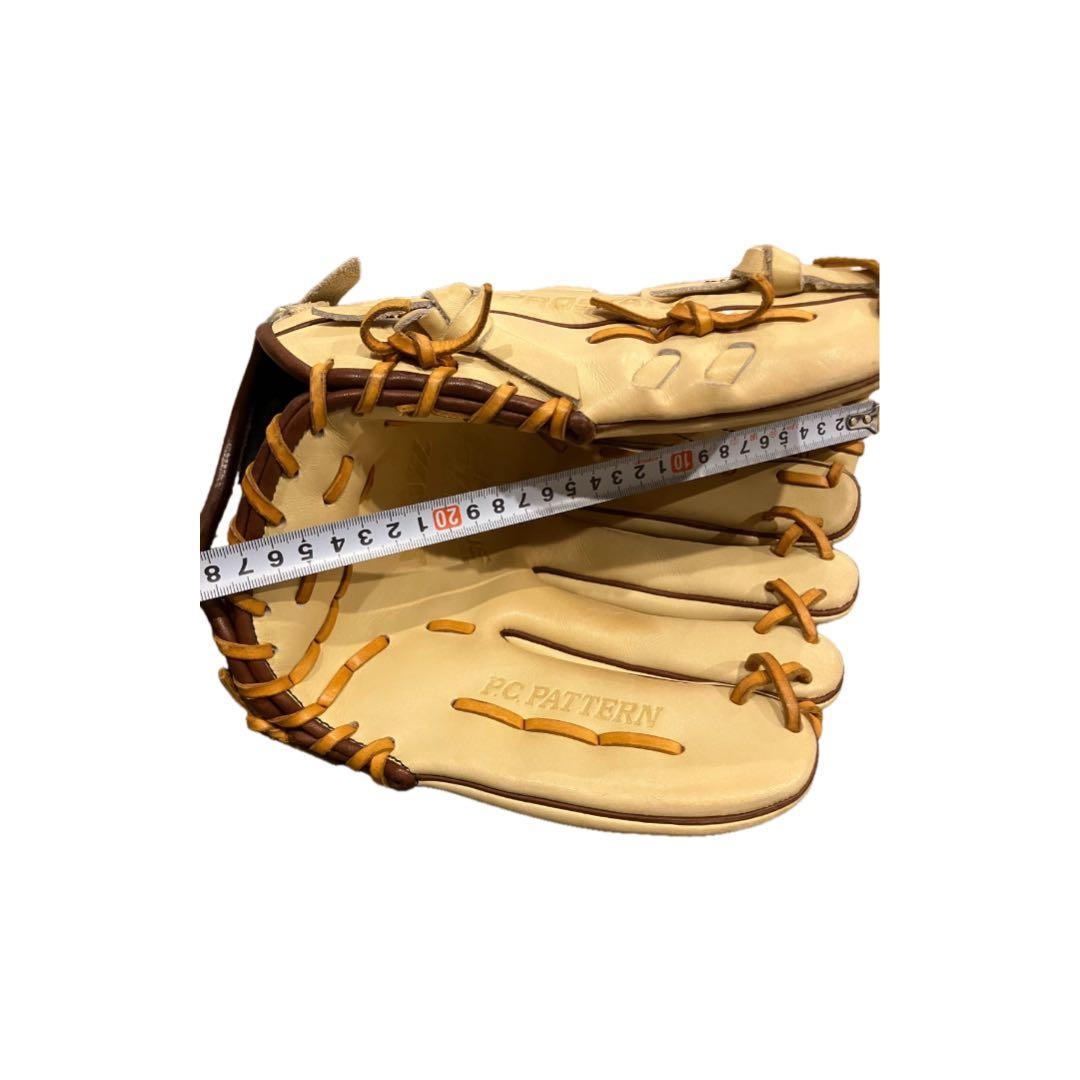 【美品】ZETT プロステイタス 軟式 投手用グローブ　オーダー　藤浪モデル