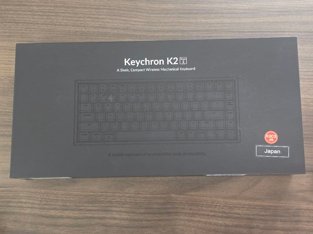 ​[極美品]Keychron K2 RGB 茶軸 日本語配列 JIS