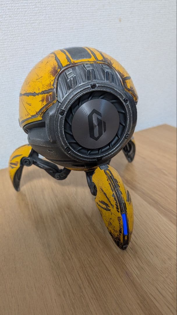 【生産終了/希少】Gravastar 球体ロボット型スピーカー ウェザリング加工