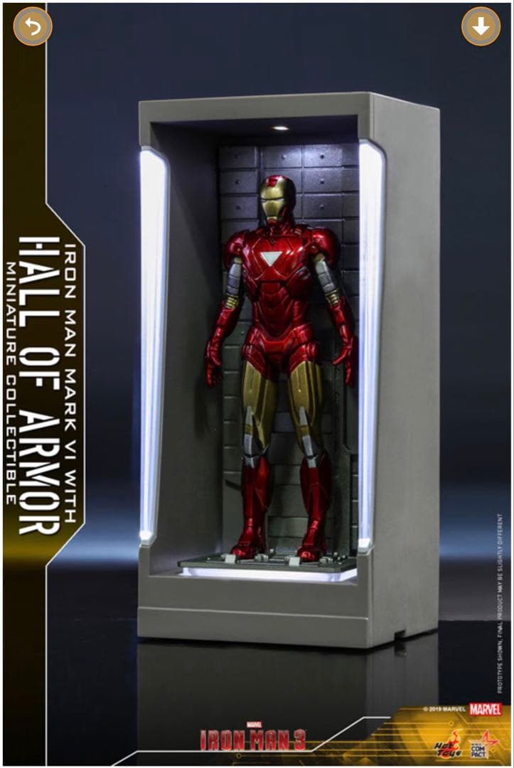 ムービー・マスターピース COMPACT ミニチュア・フィギュア アイアンマン