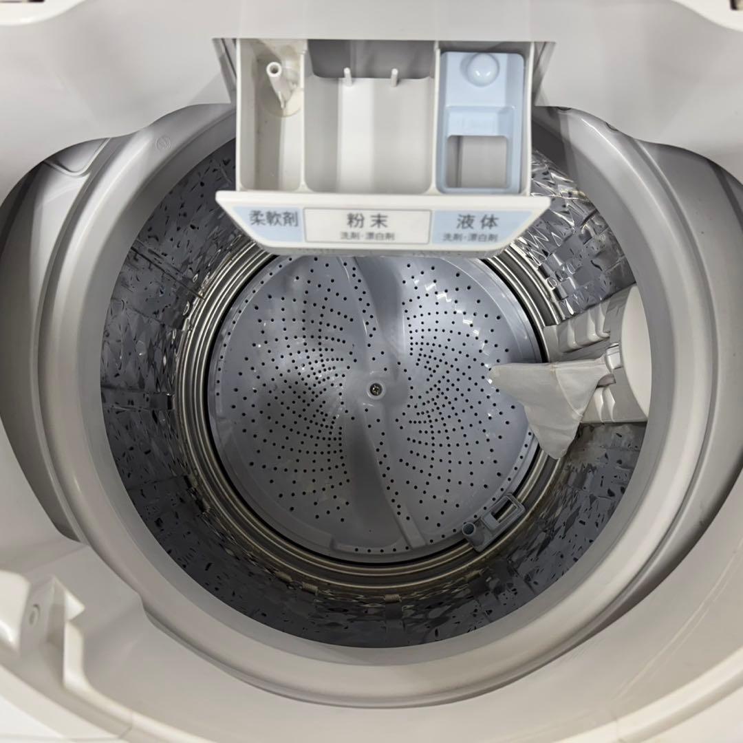 64 SHARP 大容量　洗濯機　7キロ　小型　一人暮らし　家庭用　インバーター