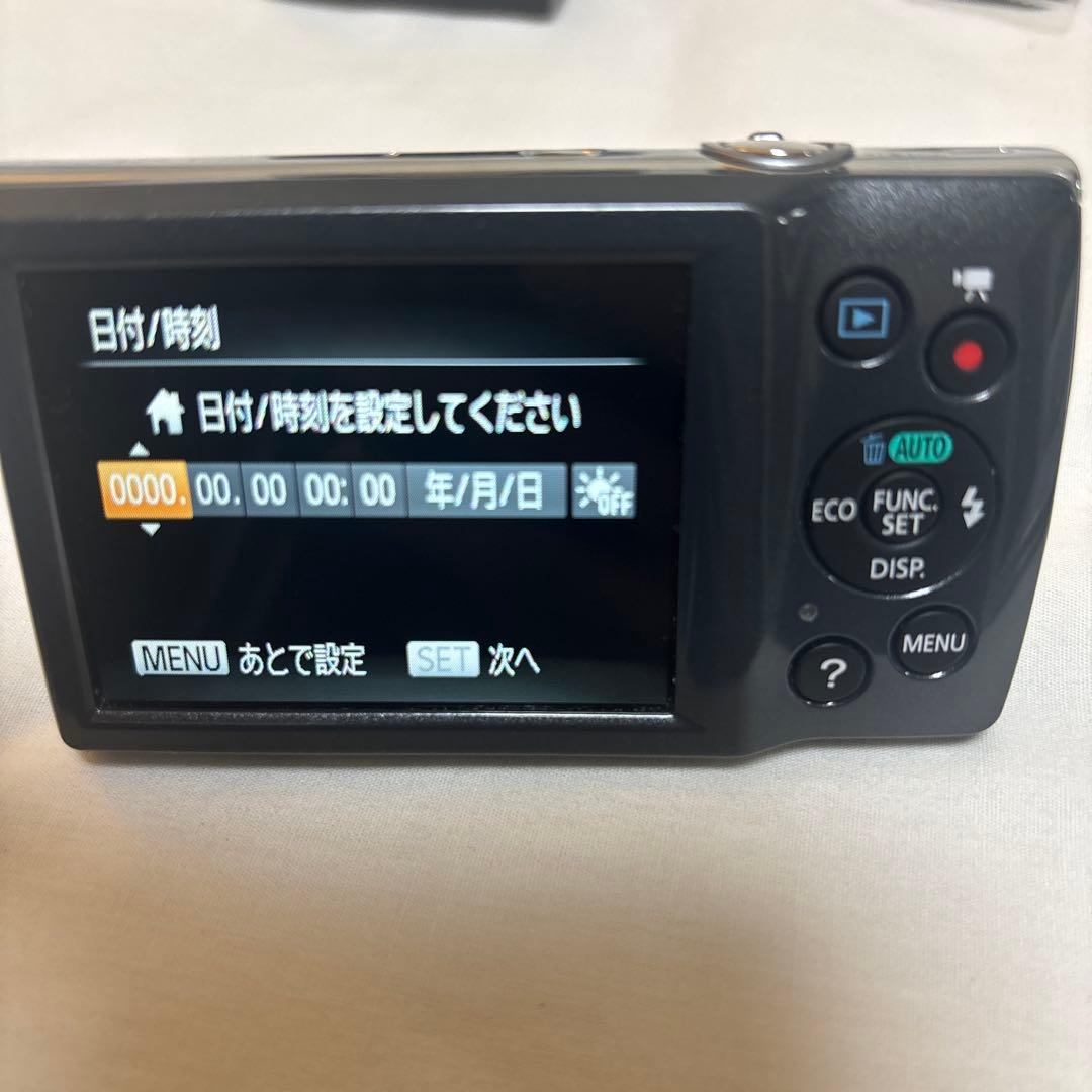 完品 Canon IXY 130 グレー SDカード8G付き