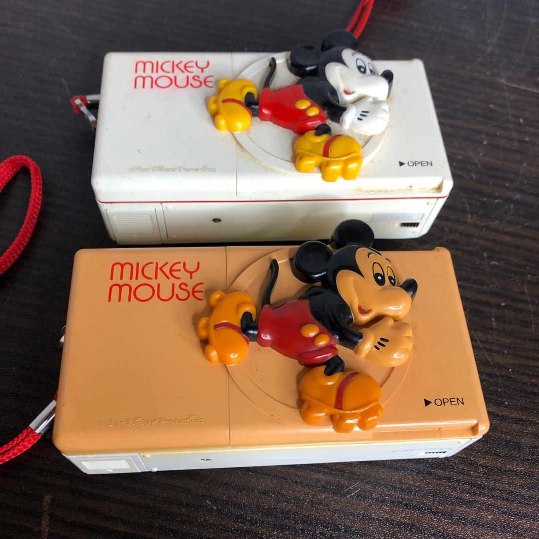 FUJIKA ミッキーマウス ポケット　フィルムカメラ　昭和レトロ