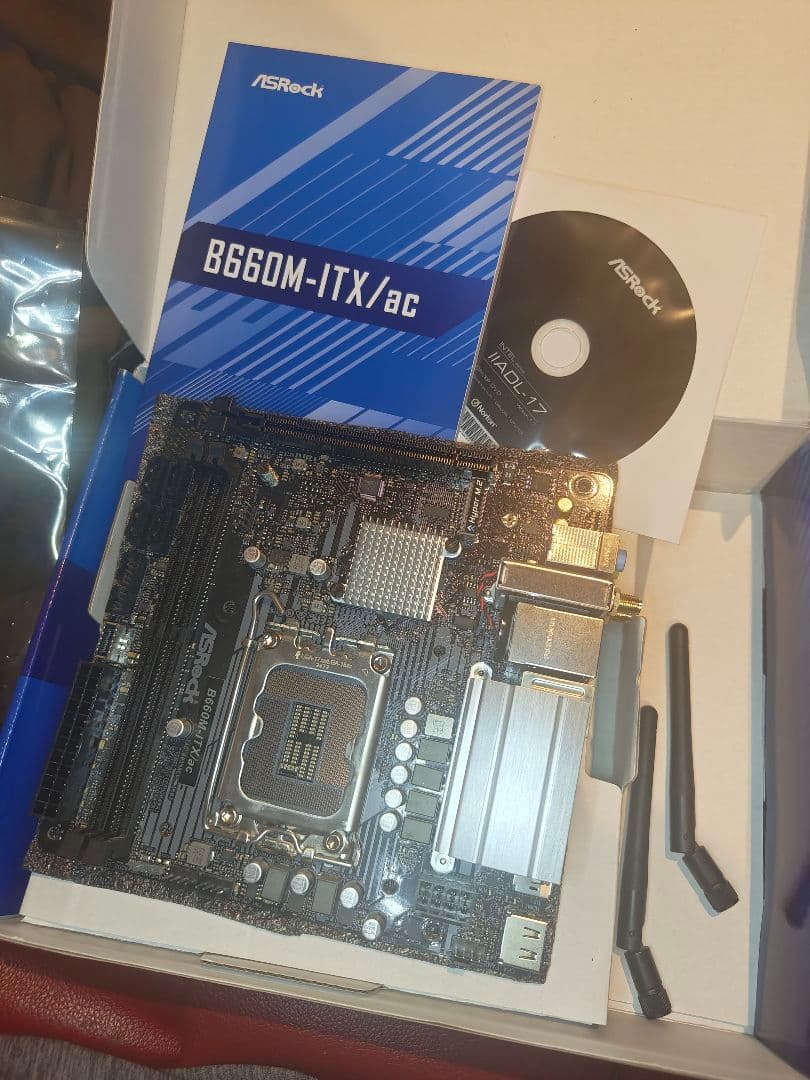 マザーボード ASRock B660M-ITX/ac