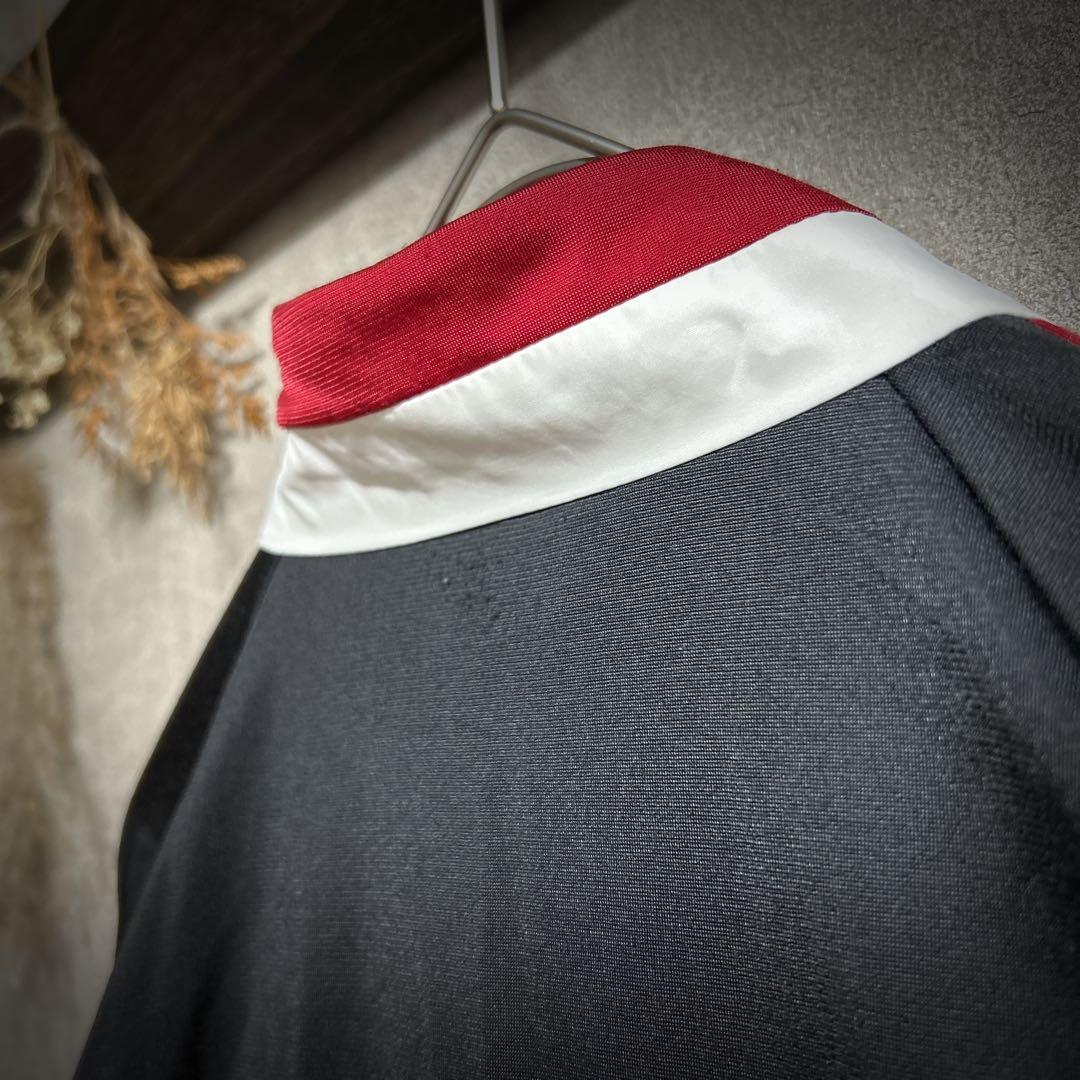 あ*様 セットアップ adidas トラックジャケット ACミラン 赤×黒×白