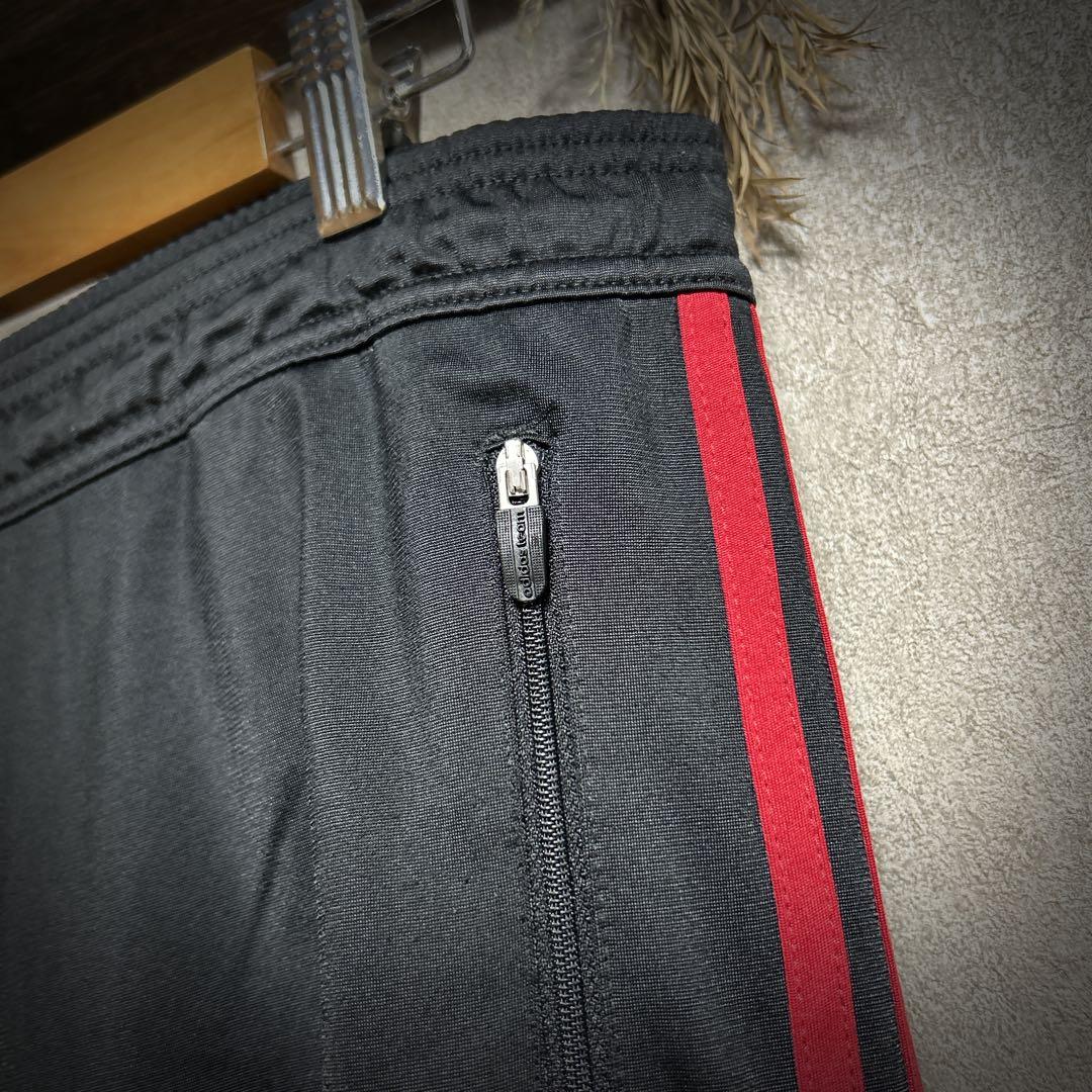 あ*様 セットアップ adidas トラックジャケット ACミラン 赤×黒×白