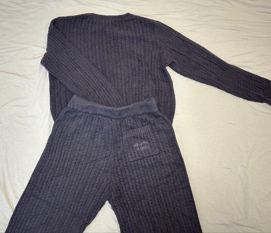 【未使用！】gelato pique セットアップ NVY ネイビー
