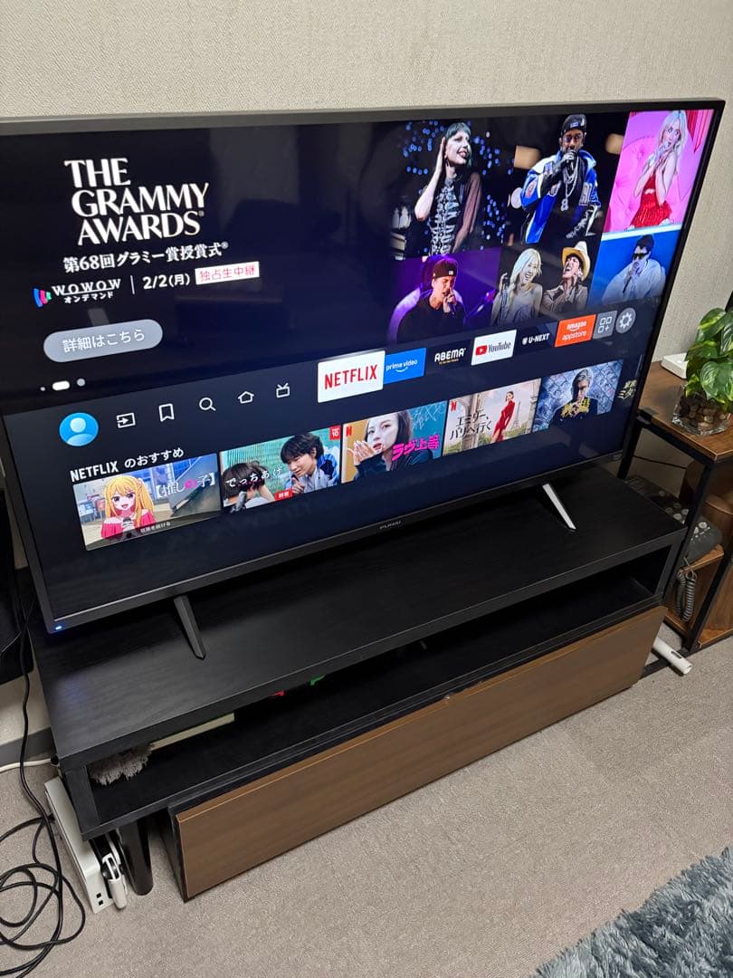 FUNAI 43V型 液晶テレビ＋テレビスタンド