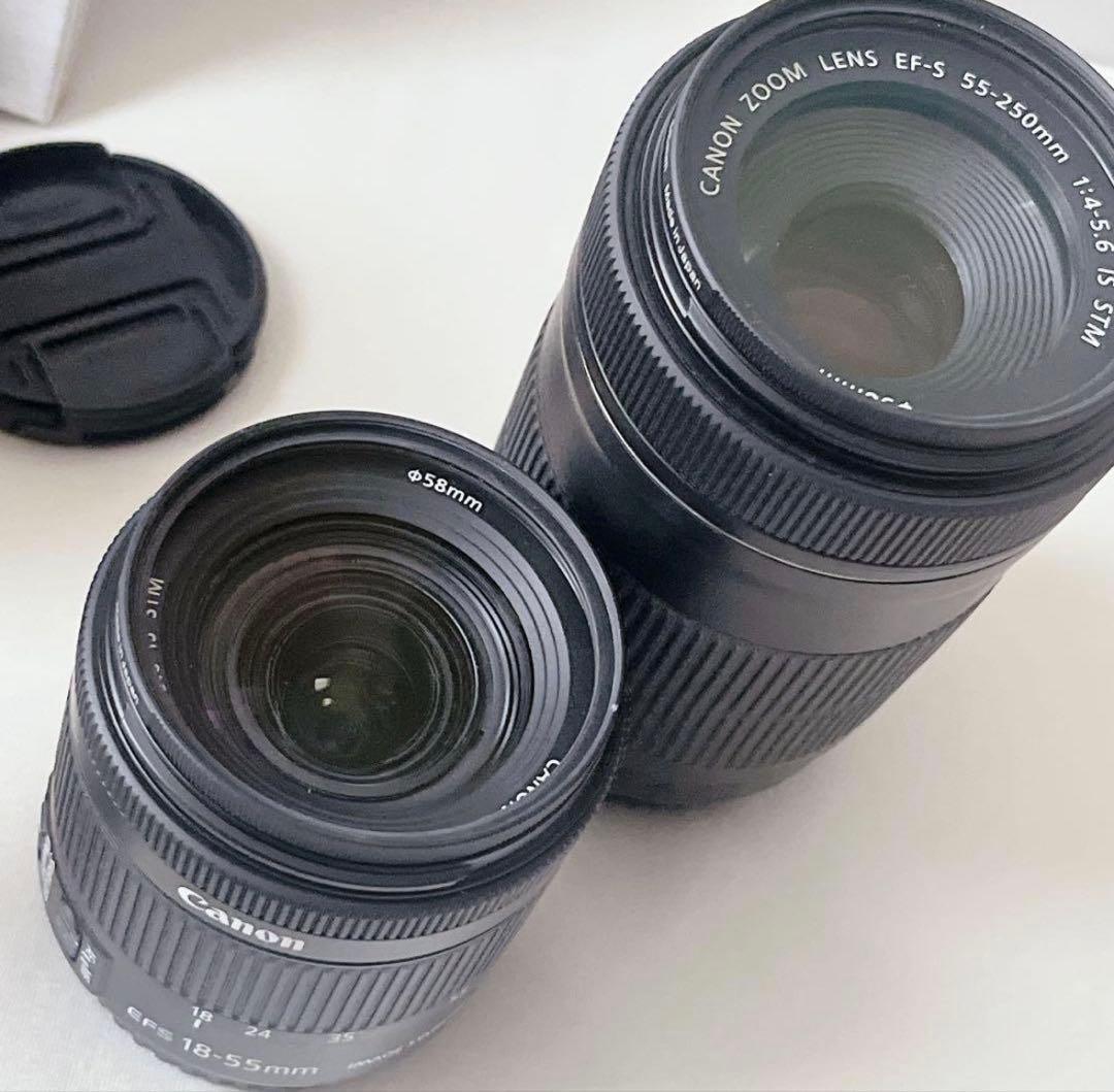 Canon EOS Kiss X10 レンズ2本付き 一眼レフ カメラ