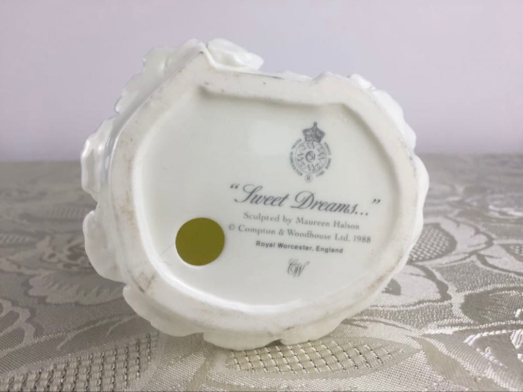 1988年　ロイヤルウースター 「Sweet Dreams…」母子のフィギュリン