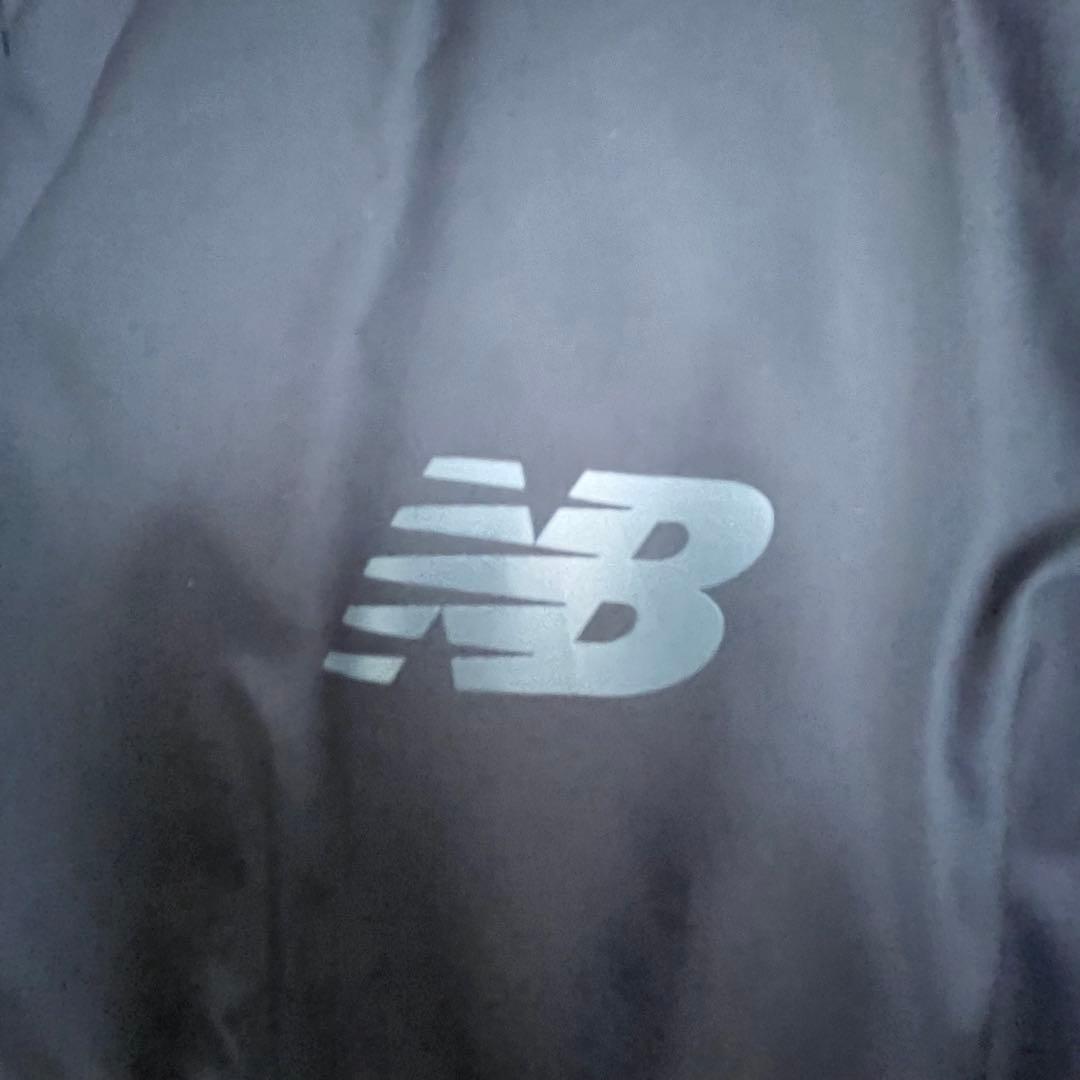 New Balance ブラック ロングコート ベンチコート 未使用級 スポーツ