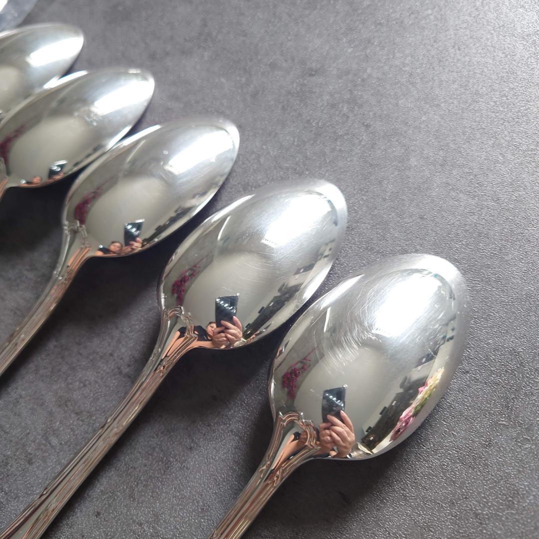 美品 クリストフル リュバン スタンダードスプーン 未開封含む 6点