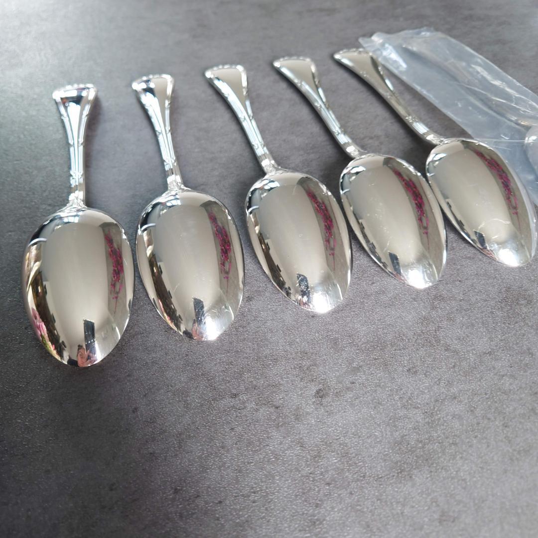 美品 クリストフル リュバン スタンダードスプーン 未開封含む 6点