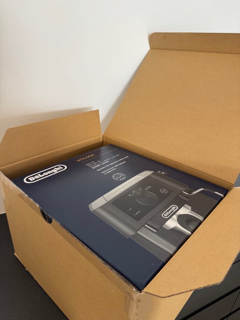 EC235J-BK デロンギ スティローザ エスプレッソ・カプチーノメーカー