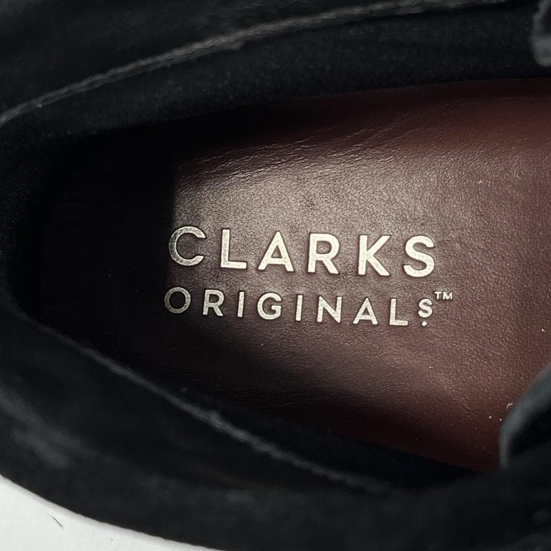 クラークス/ワラビー ブーツ ゴアテックス/ブラック/替え紐付き/UK6