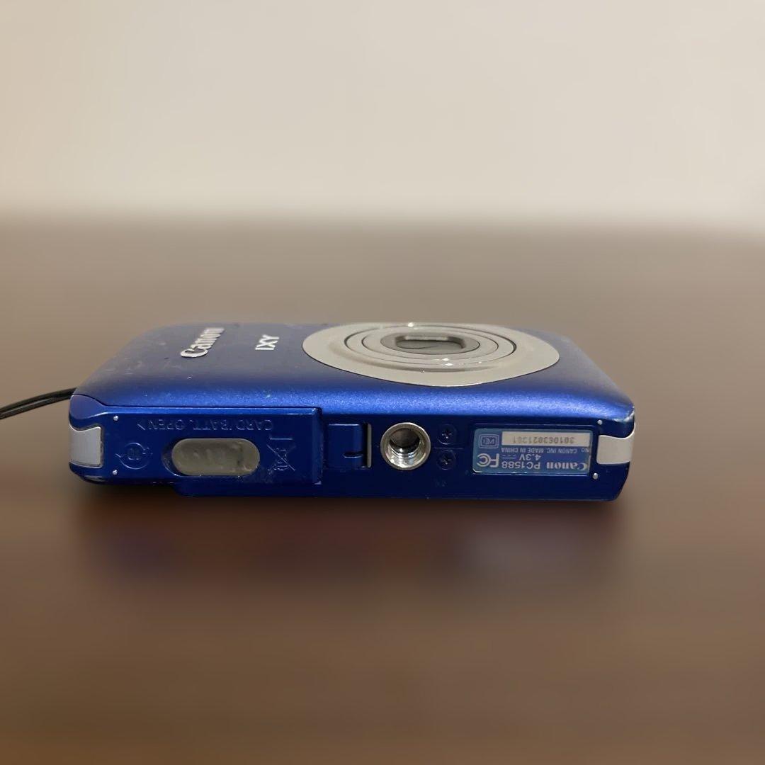 4607 Canon IXY 210F ブルー デジカメ