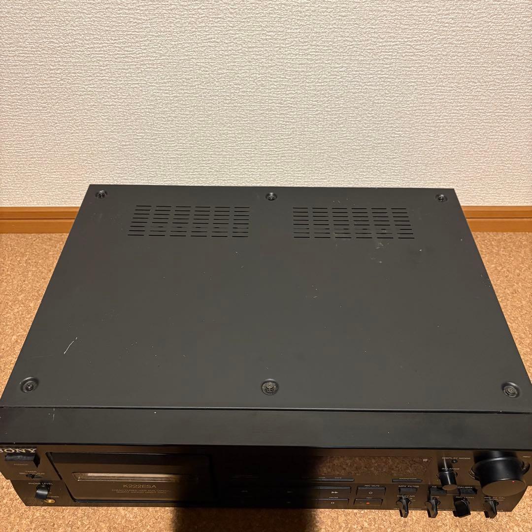 【現状品】SONY ソニー 3ヘッドカセットデッキ TC-K222ESA