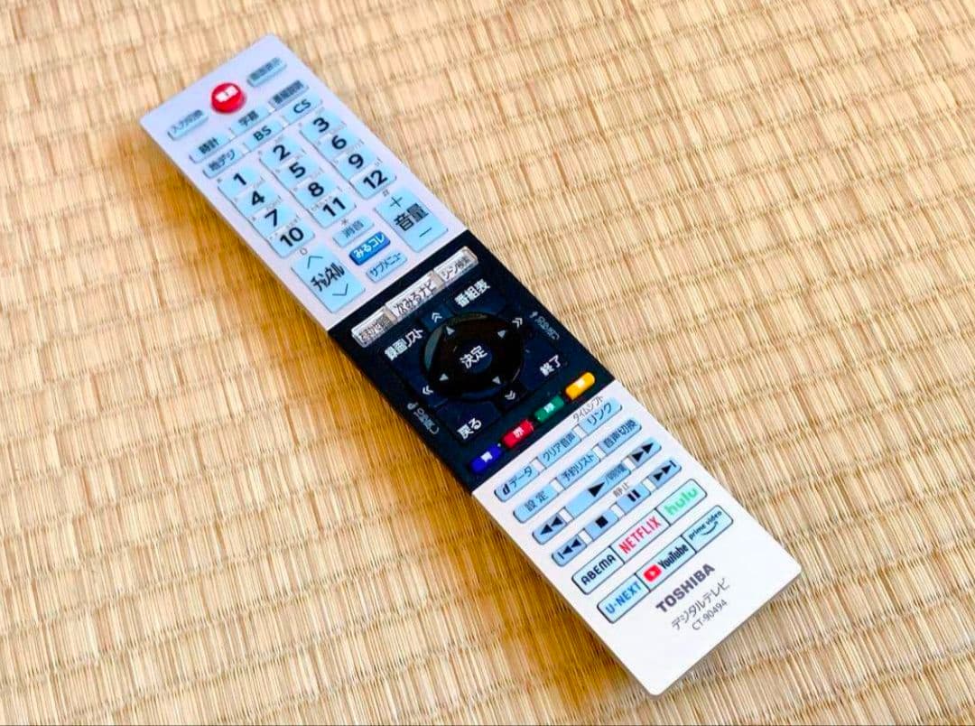 Wi-Fiスマートテレビ TOSHIBA 24v型　動画アプリ／地上波 美品