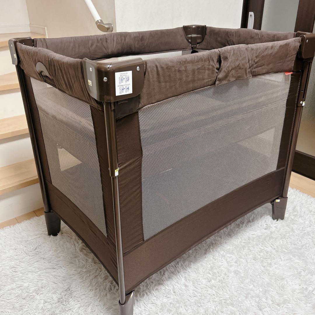 極美品 Aprica ココネルエアープラス マット洗濯可 ココネルエアー ベッド