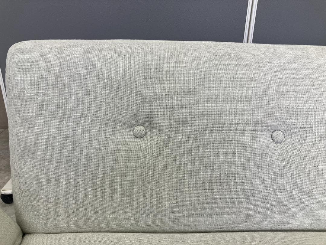 LOWYA 2人掛けソファ リクライニング アイボリー